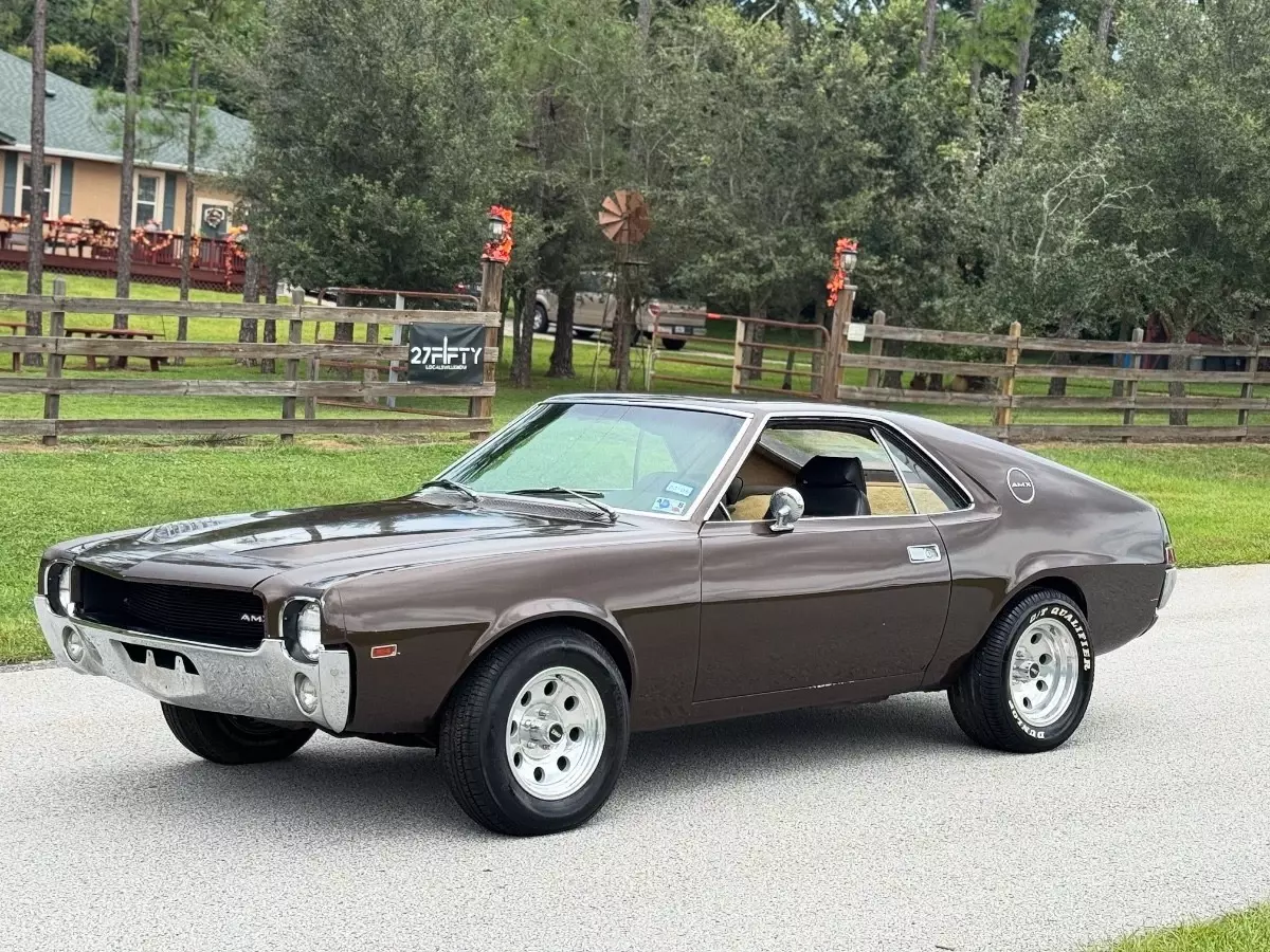 1969 AMC AMX Barn Find Survivor 63k Original Miles 390 V8 4 speed