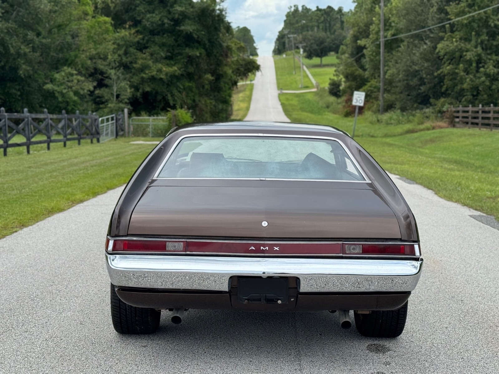 1969 AMC AMX Barn Find Survivor 63k Original Miles 390 V8 4 speed - photo 5