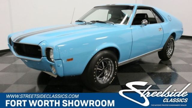 1969 AMC AMX Go Package Coupe 343 CI V8 4 Speed Manual Classic Vintage Collector 1969 AMC AMX Go Package