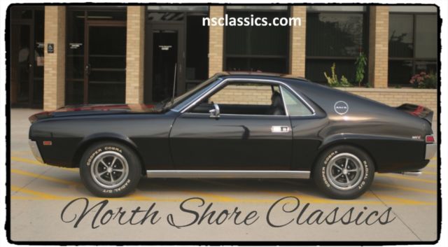 1969 AMC AMX - NUMBERS MATCHING- BLACK ON BLACK-NEW LOW PRICE-S 1969 AMC AMX - NUMBERS MATCHING- BLACK ON BLACK-NEW LOW PRICE-S
