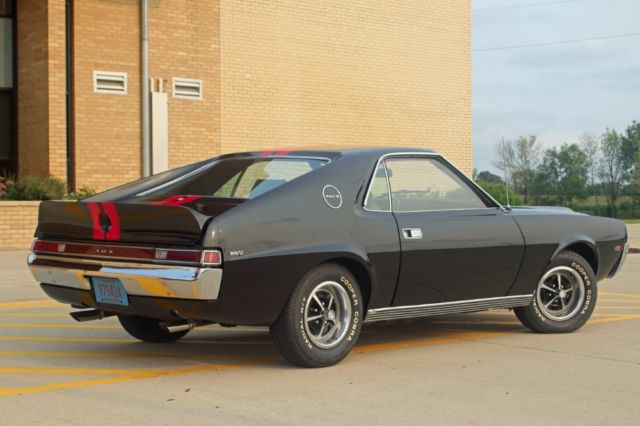 1969 AMC AMX - NUMBERS MATCHING- BLACK ON BLACK-NEW LOW PRICE-S - photo 10