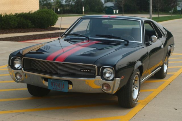 1969 AMC AMX - NUMBERS MATCHING- BLACK ON BLACK-NEW LOW PRICE-S - photo 4
