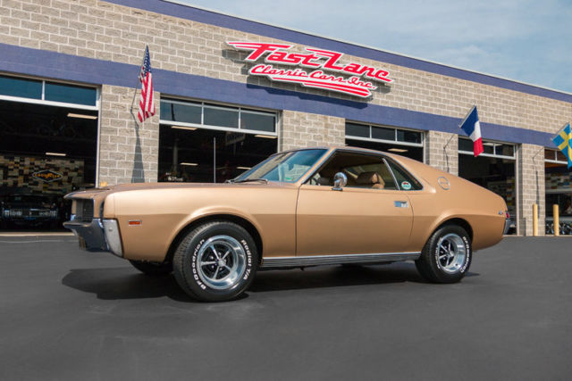 1969 AMC AMX Original Window Sticker And Sales Documentation 1969 AMC AMX