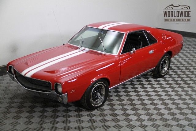 1969 AMC AMX! RARE! 390 V8, 4-speed. P/S, P/B. Restored! Show or Go! 1969 AMC AMX AMX