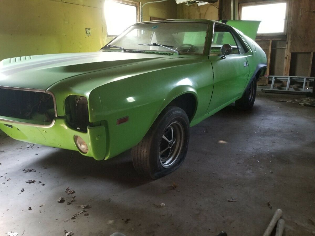 1969 AMC AMX Sportscar Green RWD Manual 1969 AMC AMX