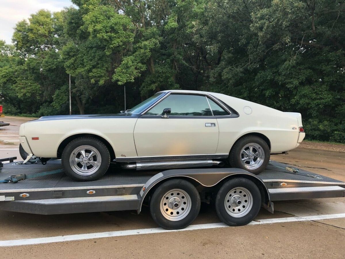 1969 AMC AMX WELL OPTIONED RUST FREE CAR 1969 AMC AMX
