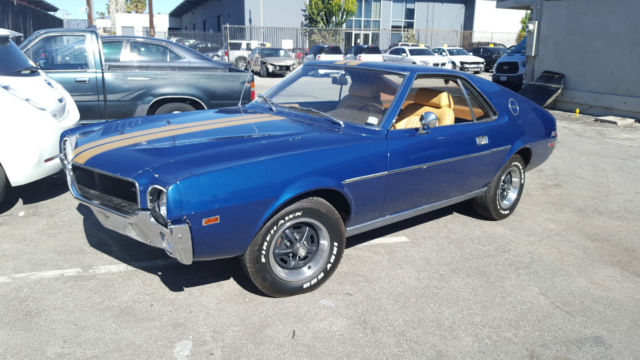 1969 AMC AMX~~With GO PACK~~BIG 390 MOTOR~~Factory HURST manual trans 1969 AMC AMX