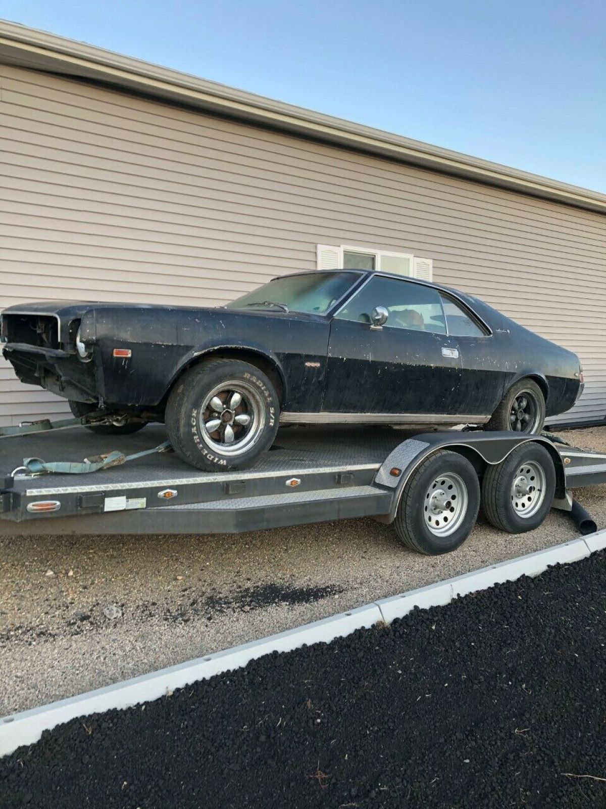 1969 AMC JAVELIN - COMPLETE ROLLER - CLEAN CHASSIS - GREAT REBUILDER OR DONOR 1969 AMC Javelin