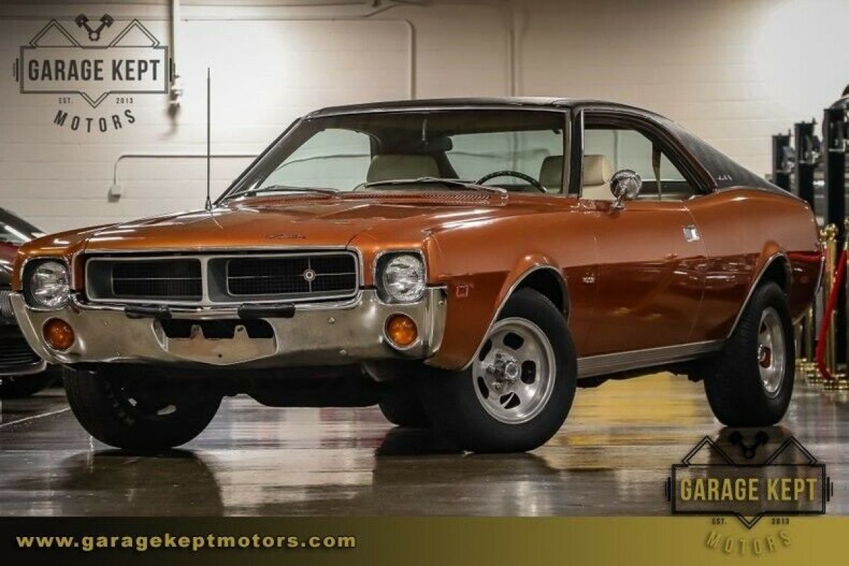 1969 AMC Javelin SST Bittersweet Orange Convertible 290 V8 99525 Miles 1969 AMC Javelin SST
