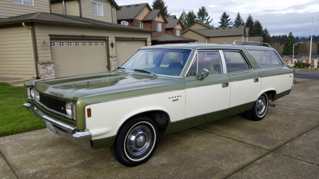 1969 AMC Rebel SST Wagon 343 V-8 24K ORIGINAL MILES! True Survivor 1969 AMC Other REBEL 4DR STATION WAGON