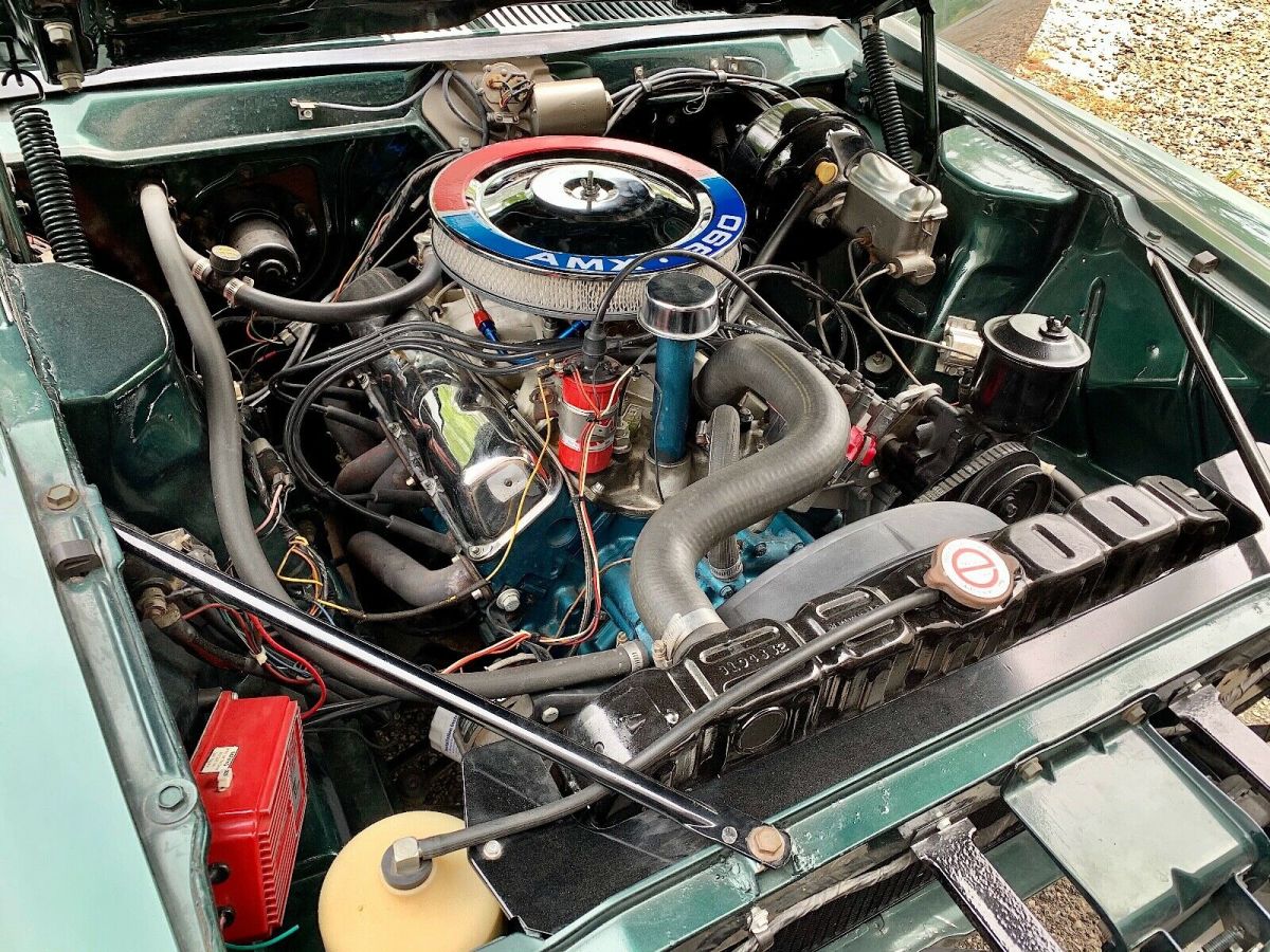 1969 AMC AMX GO PACK X-CODE 390 CAR 401 4SPD PS PDB - photo 2