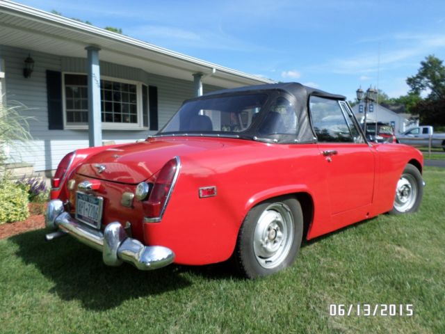1969 Austin Healey Sprite British Sports Car - photo 3
