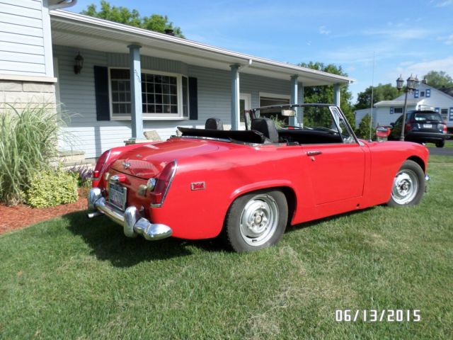 1969 Austin Healey Sprite British Sports Car - photo 7