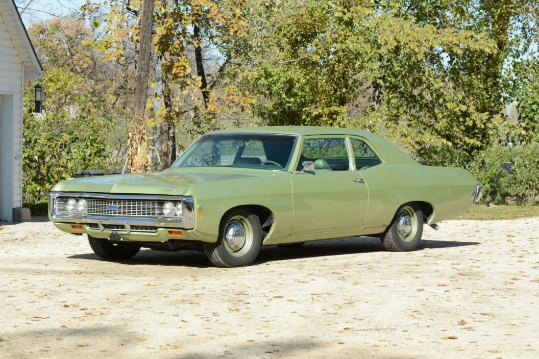 1969 Biscayne 427 L72 M22 4 spd 2 dr Post Sedan Impala Chevrolet 1969 Chevrolet Impala