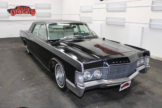 1969 Lincoln Continental Black on White 460V8 3spd Body Int Good