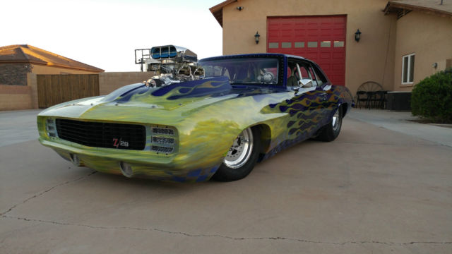 1969 BLOWN PRO STREET Z28 CAMARO 1969 Chevrolet Camaro
