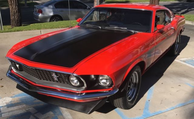 1969 Boss 302 Calypso Coral Numbers Matching 1969 Ford Mustang Boss 302