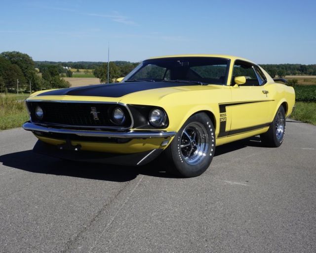 1969 Boss 302 Rotisserie Restored Original Invoice, Elite Marti Report 1 of 1 1969 Ford Boss 302