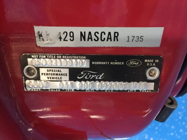 1969 Ford Mustang Boss 429 - photo 5