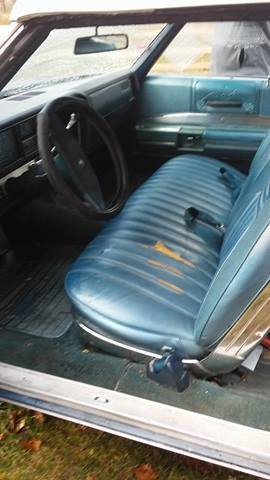 1969 Buick Electra Blue with white top - photo 2