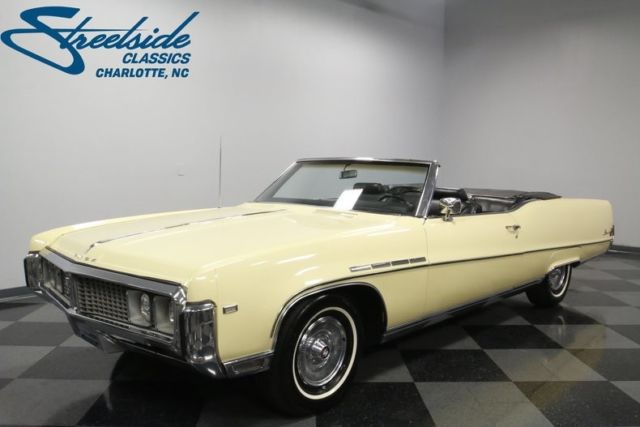 1969 Buick Electra 225 Custom Convertible 99476 Miles Cameo Cream Convertible 43 1969 Buick Electra Custom Convertible