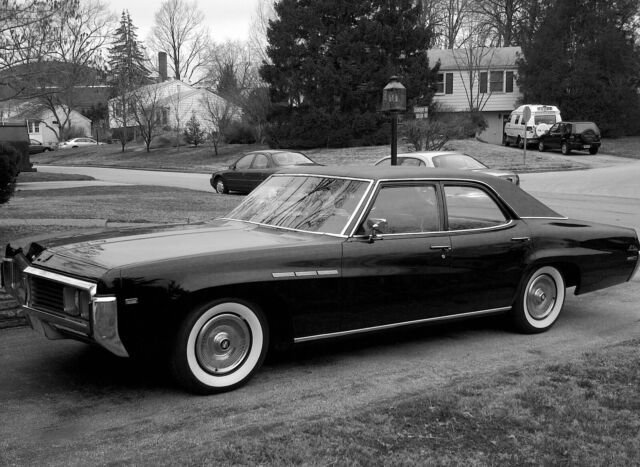 1969 Buick Le Sabre 400 Sedan Black RWD Automatic 1969 Buick Le Sabre