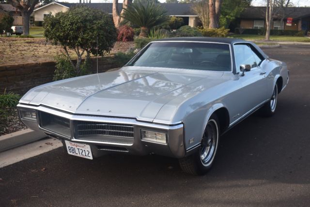 1969 Buick Riviera California One Owner Car w/ protecto plate all original 1969 Buick Riviera vinyl top