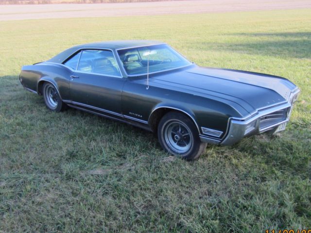 1969 Buick Riviera - Green - 2-Door - 430-4 Big Block - No Reserve 1969 Buick Riviera 2-Door Coupe