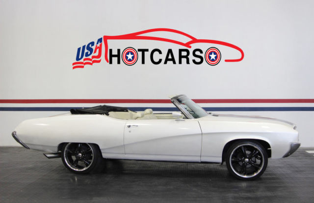 1969 Buick Skylark Convertible - Pearl White on White with Black Top. 1969 Buick Skylark --
