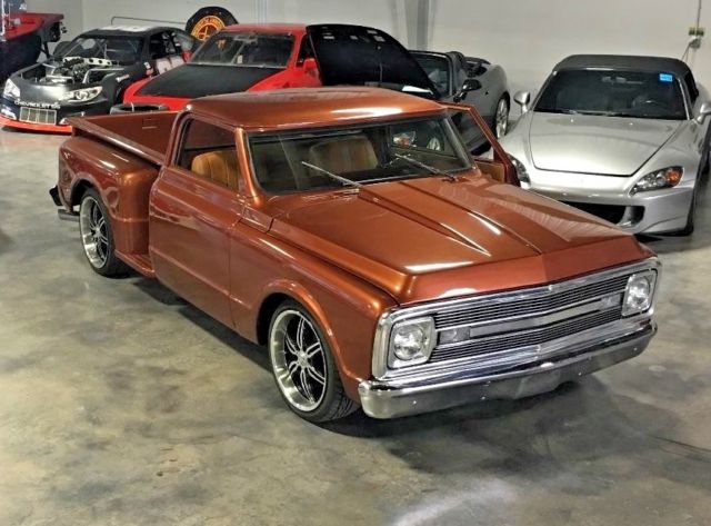 1969 C-10 Custom Truck. Chopped 3", Suicide Doors, Fuel Inj, Engine - All New! 1969 Chevrolet C-10