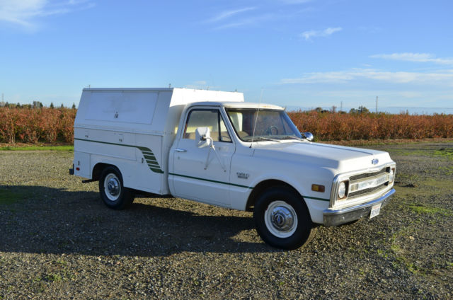 1969 C20 CHEVY UTILITY BODY SERVICE TRUCK 396 RUST FREE CALIFORNIA SURVIVOR 1969 Chevrolet Other Pickups