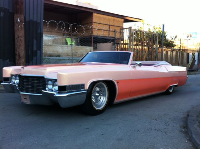 1969 Cadillac coupe deville convertible 1969 Cadillac DeVille