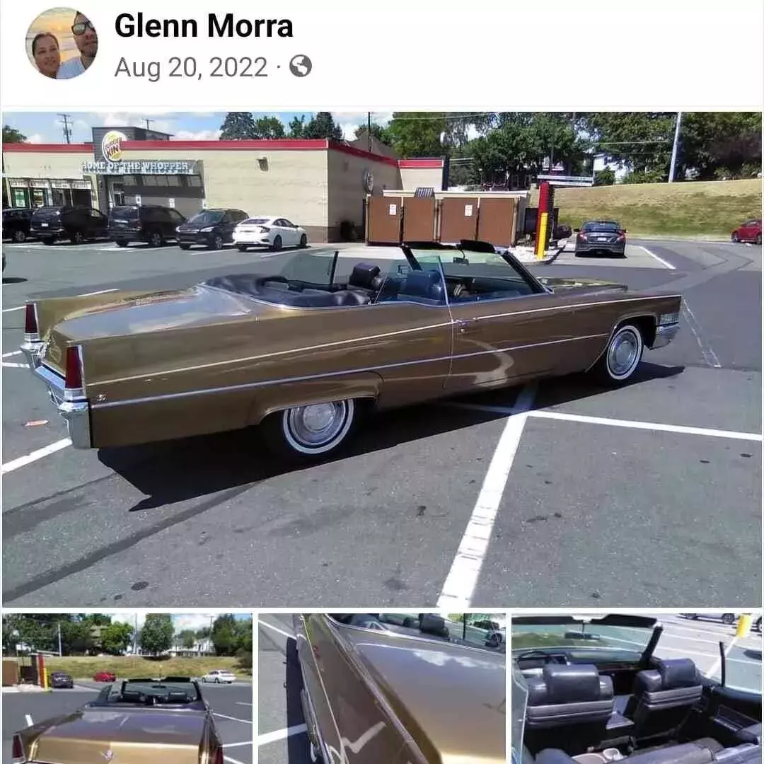 1969 Cadillac DeVille Brown chrome 1969 Cadillac DeVille chrome