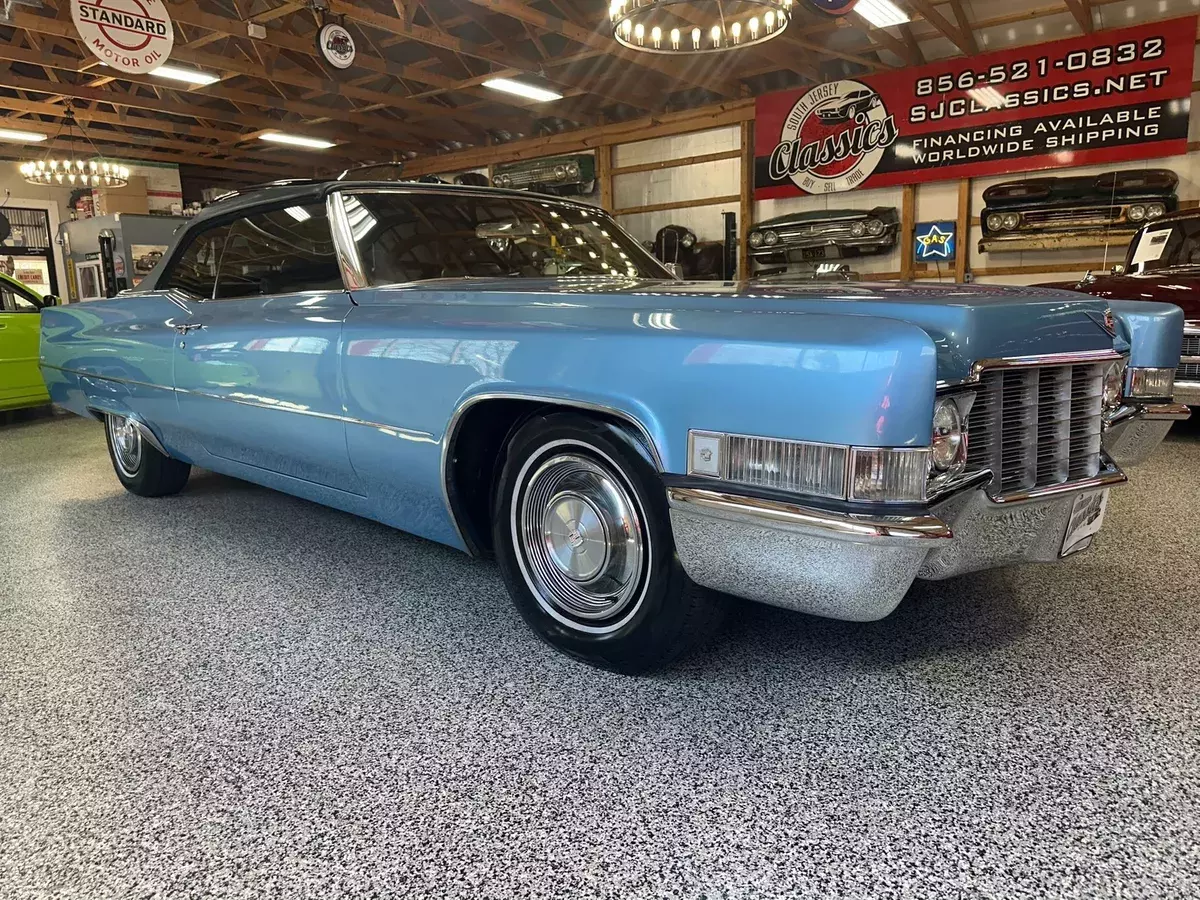 1969 Cadillac DeVille Convertible 472 V8 All Power Must See 1969 Cadillac DeVille Convertible 472 V8 All Power Must See