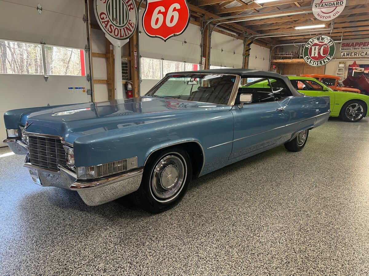 1969 Cadillac DeVille Convertible 472 V8 All Power Must See - photo 3