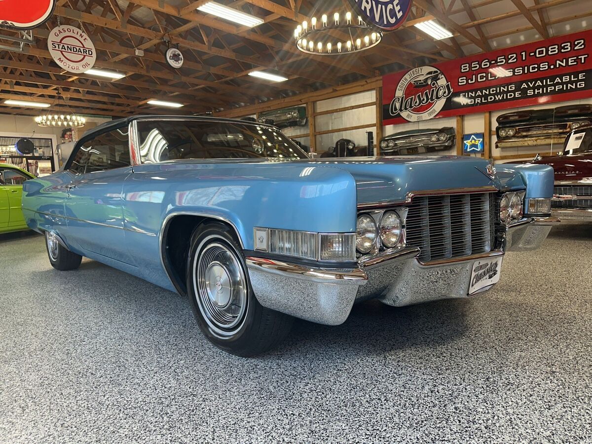 1969 Cadillac DeVille Convertible 472 V8 All Power Must See - photo 9
