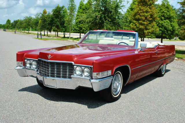 1969 Cadillac DeVille Convertible 472 V8 Original Colors! Super Clean! - photo 2