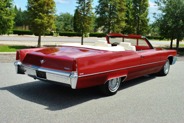 1969 Cadillac DeVille Convertible 472 V8 Original Colors! Super Clean! - photo 4