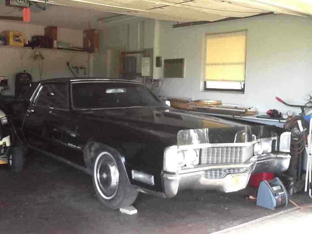 1969 Cadillac Eldorado Coupe Black FWD Automatic 1969 Cadillac Eldorado Coupe