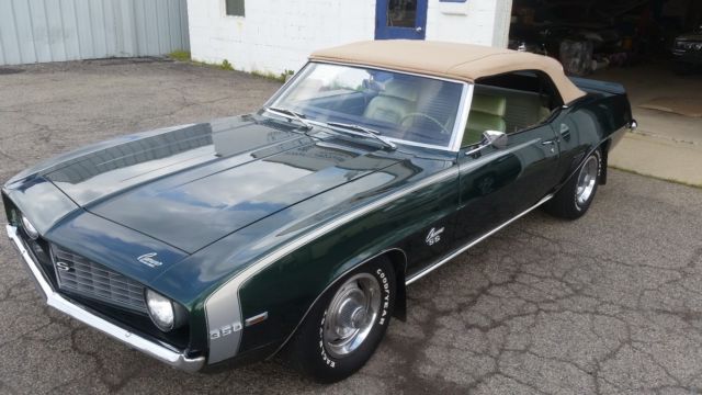 1969 Chevrolet Camaro LM1 350 Convertible Factory 12 Bolt Built to Suit - photo 2