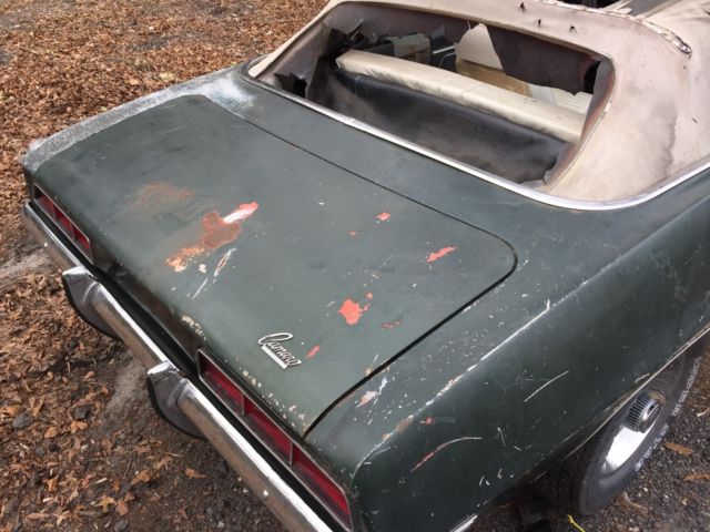 1969 Chevrolet Camaro 1969 CAMARO CONVERIBLE VERY SOLID PROJECT - photo 4