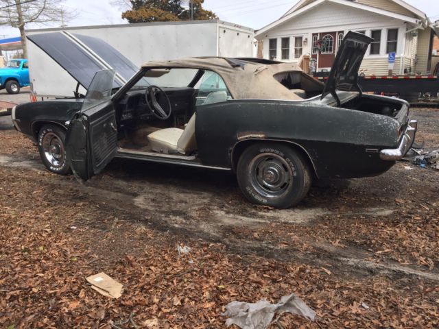 1969 Chevrolet Camaro 1969 CAMARO CONVERIBLE VERY SOLID PROJECT - photo 6