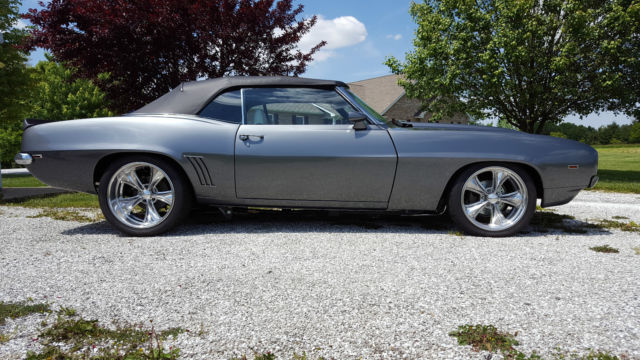 1969 Camaro Convertible Pro Touring Mini-tubbed Nice!!! 1969 Chevrolet Camaro RS Trim