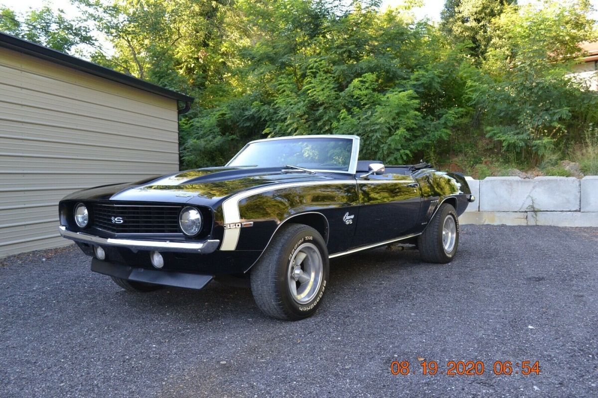 1969 Chevrolet Camaro CONVERTIBLE 350 6PSD 12 BOLT PS PDB LASER STRAIGHT - photo 13