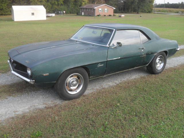 1969 Camaro LS1 4l60E swapped barn find X44 driving project 1969 Chevrolet Camaro Base