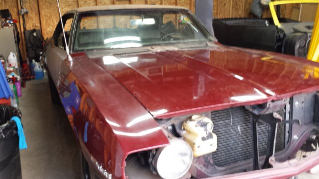 1969 Camaro Matching Numbers 327 1969 Chevrolet Camaro
