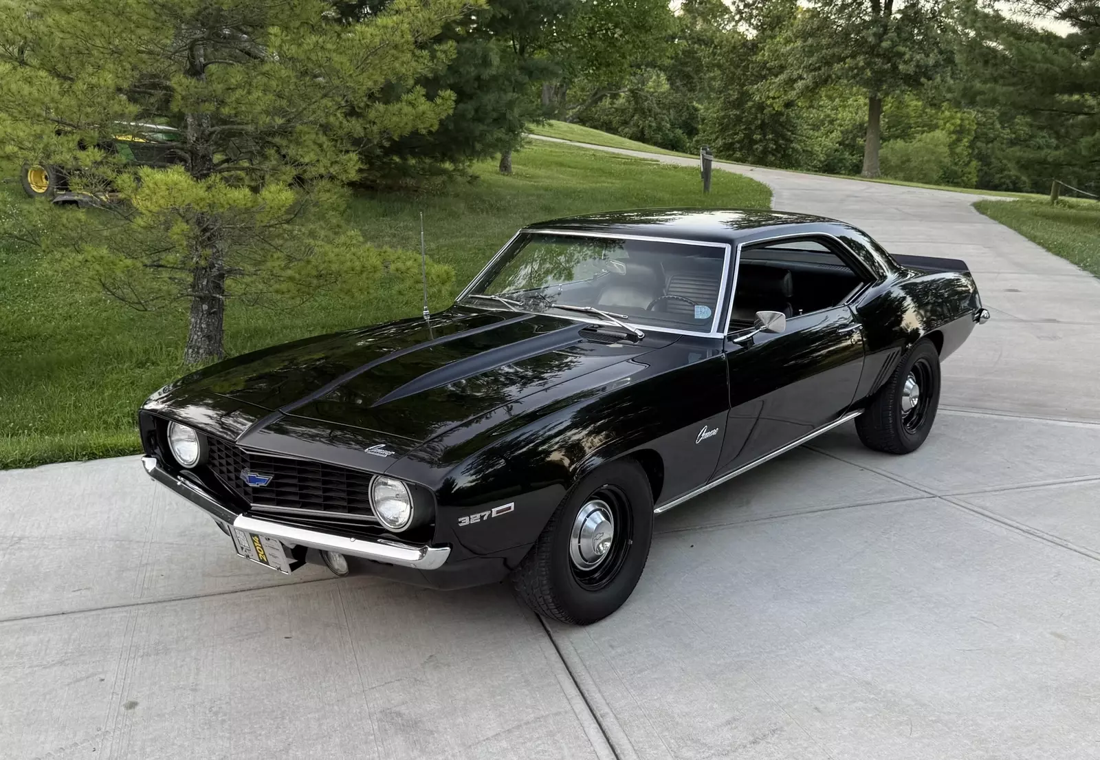 1969 CHEVROLET SPORT COUPE CAMARO NUMBER MATCHING 327 350HP PS DISC