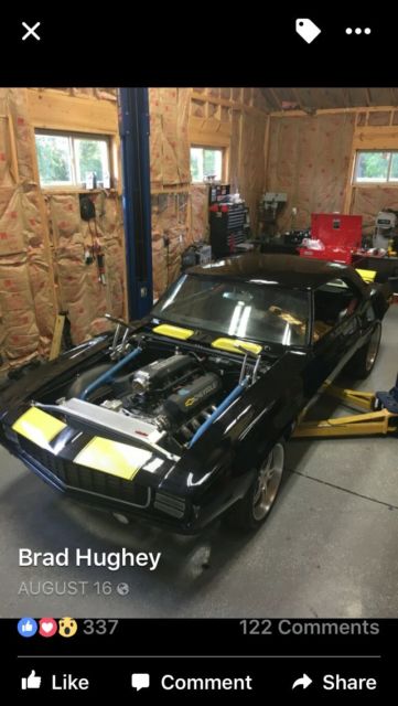 1969 Chevrolet Camaro black - photo 6