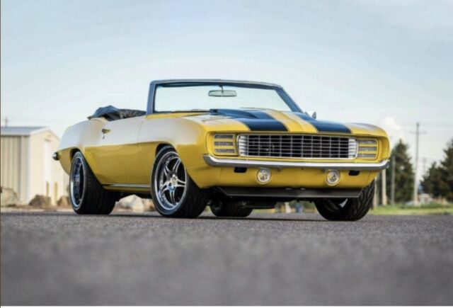 1969 CAMARO PRO-TOURING RESTO MOD LSA SUPERCHARGED ENGI CUSTOM BUILD NO RESERVE 1969 Chevrolet Camaro pro-touring resto mod