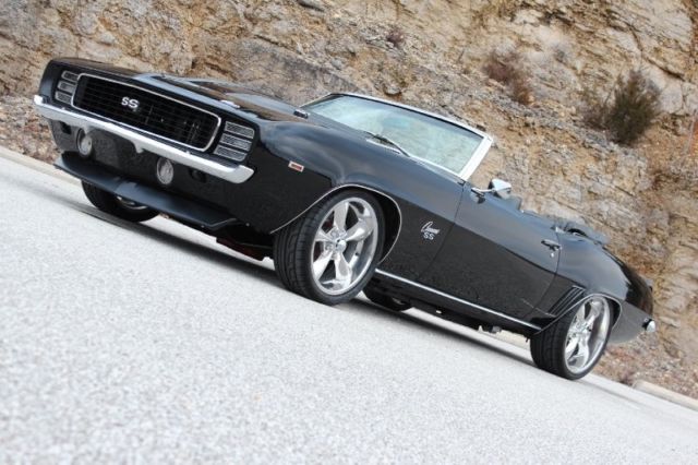 1969 Camaro Pro Touring Restomod, 454ci, Convertible, 4 Wheel Disk, AC, RS/SS 1969 Chevrolet Camaro RS/SS Resto Mod